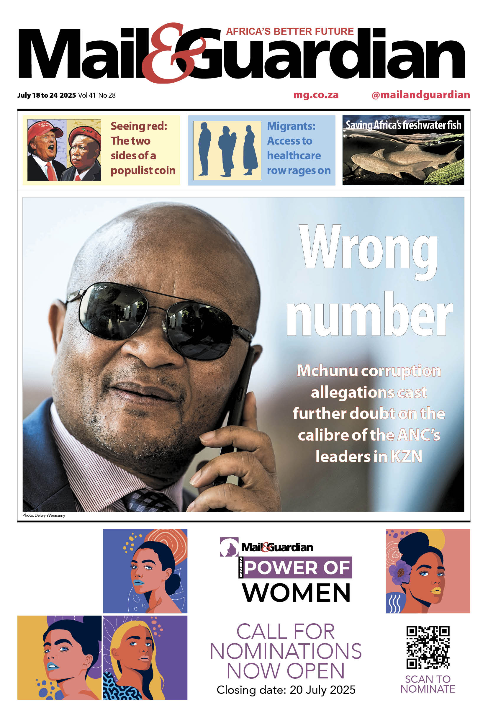 18 July 2025  The Mail  Guardian