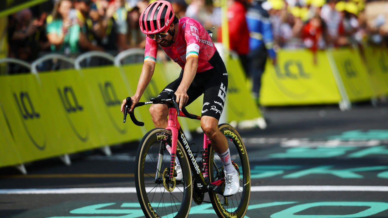 Irelands Ben Healy seizes yellow jersey in Tour de France shake-up