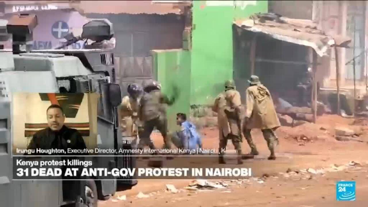 Death toll from Kenya’s latest anti-government protest surges to 31 - France 24