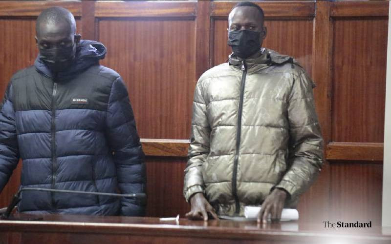 In the dock, alone: Masinde faces the court, security bosses nowhere in sight  - The Standard