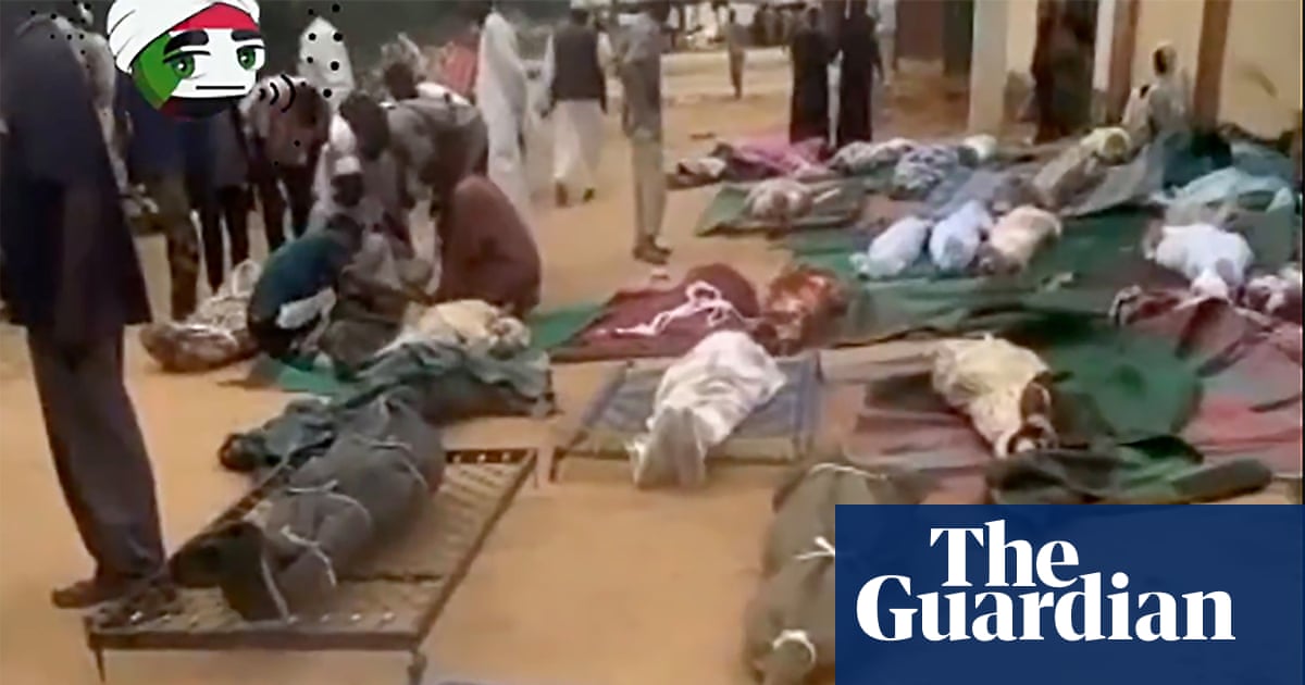 Scores killed by RSF drone strike on mosque in besieged Sudanese city | Sudan | The Guardian