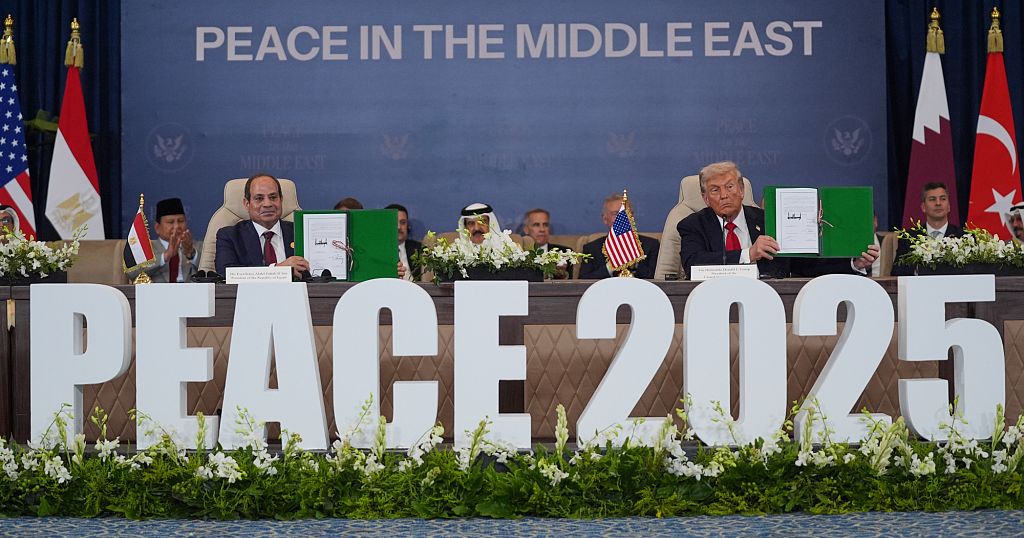 Egypt: Trump urges world leaders to seize momentum for peace at Gaza peace summit | Africanews