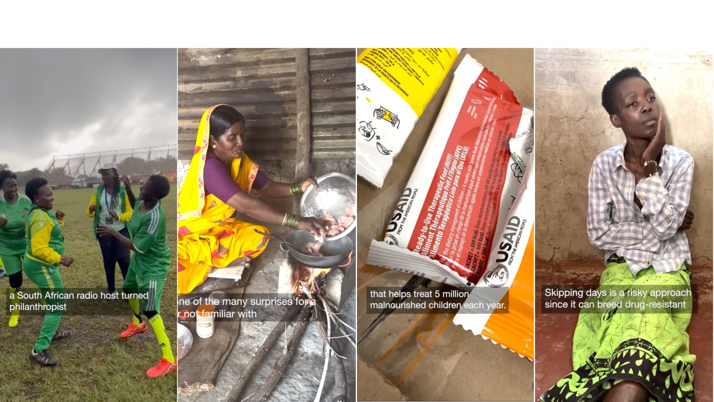 Top Instagram reels of 2025: Plumpy'Nut, aid cuts, soccer grannies : Goats and Soda : NPR