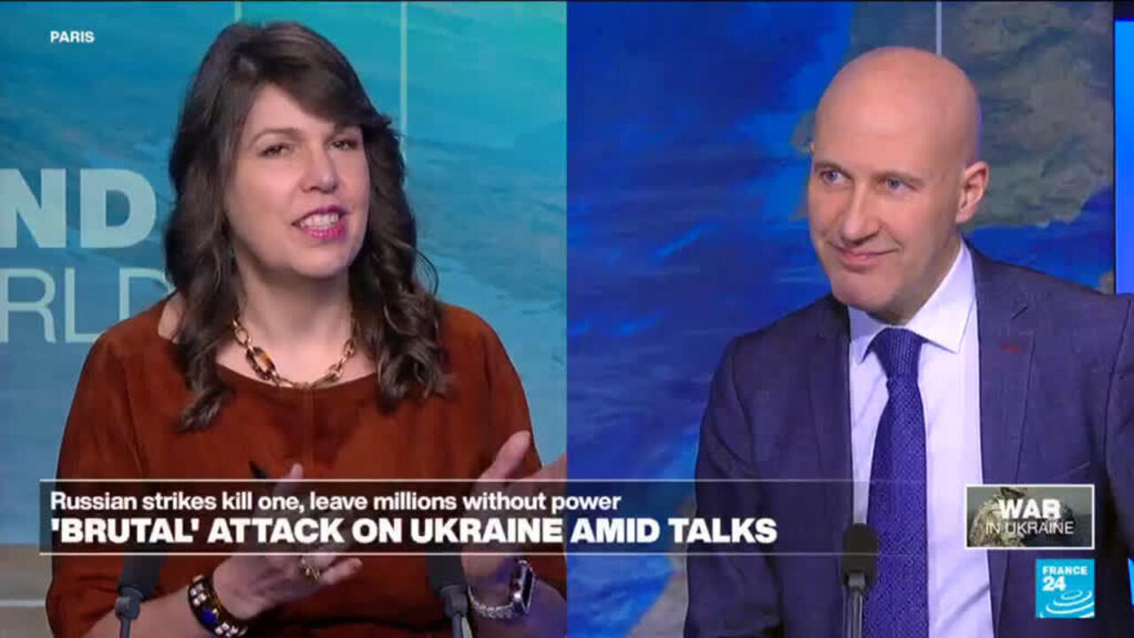 Russian strikes kill one, leave millions without power - France 24