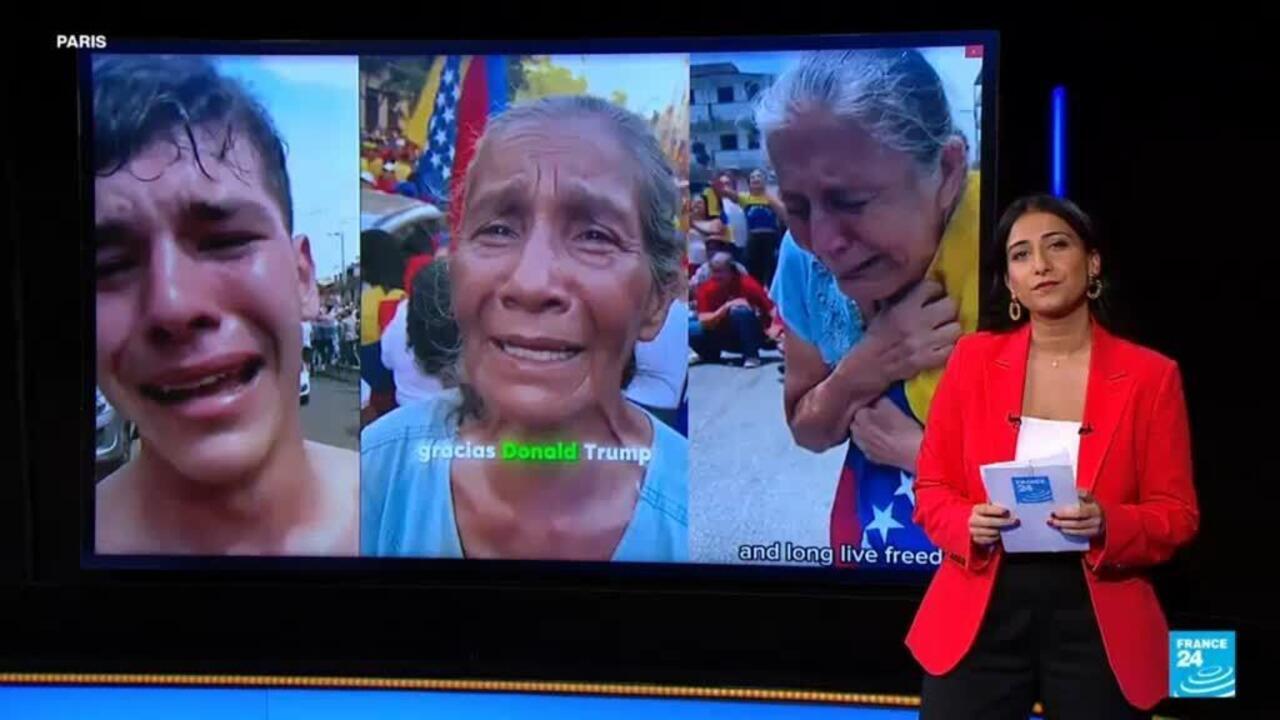 ‘Thank you, Trump’: video of crying Venezuelans thanking the US is AI-generated - Truth or Fake - France 24