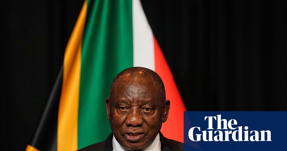 South Africa expels top Israeli diplomat over ‘insulting attacks’ on president | South Africa | The Guardian