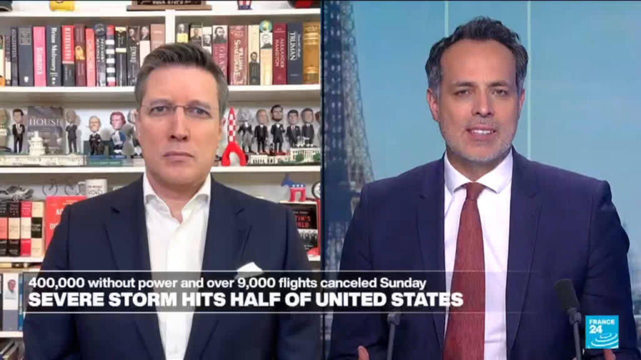 Severe storm hits half of the United States: 400,000 without power - France 24