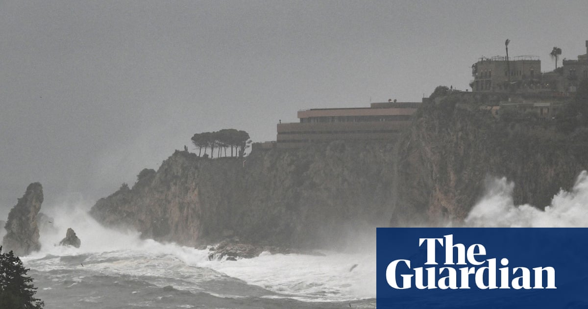 Hundreds feared dead in attempt to cross Mediterranean during cyclone  | Italy | The Guardian