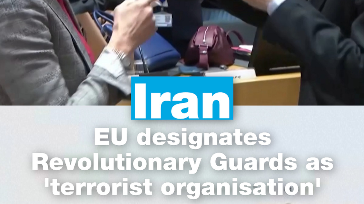 The European Union designates Iran Guards as terrorist organisation - France 24