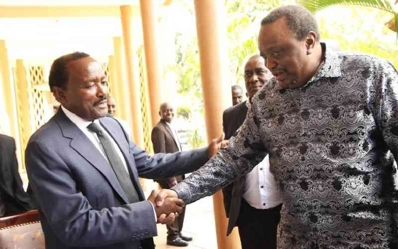 Uhuru revives Azimio, appoints Kalonzo party leader  - The Standard
