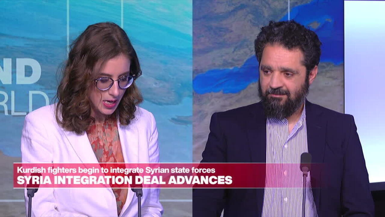 Syria integration deal: Kurdish fighters begin to integrate state forces - France 24