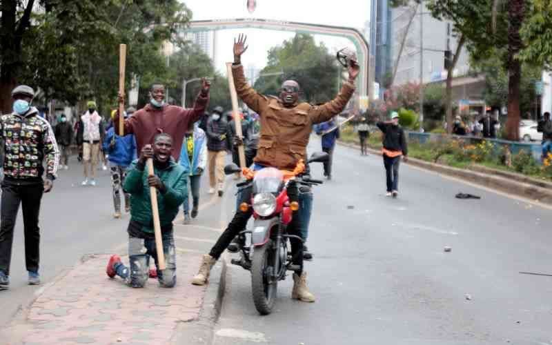 Anarchy as goons join political supremacy battles in Nyanza  - The Standard