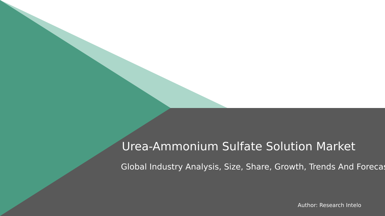 Urea Ammonium Sulfate Solution Market Research Report 2033