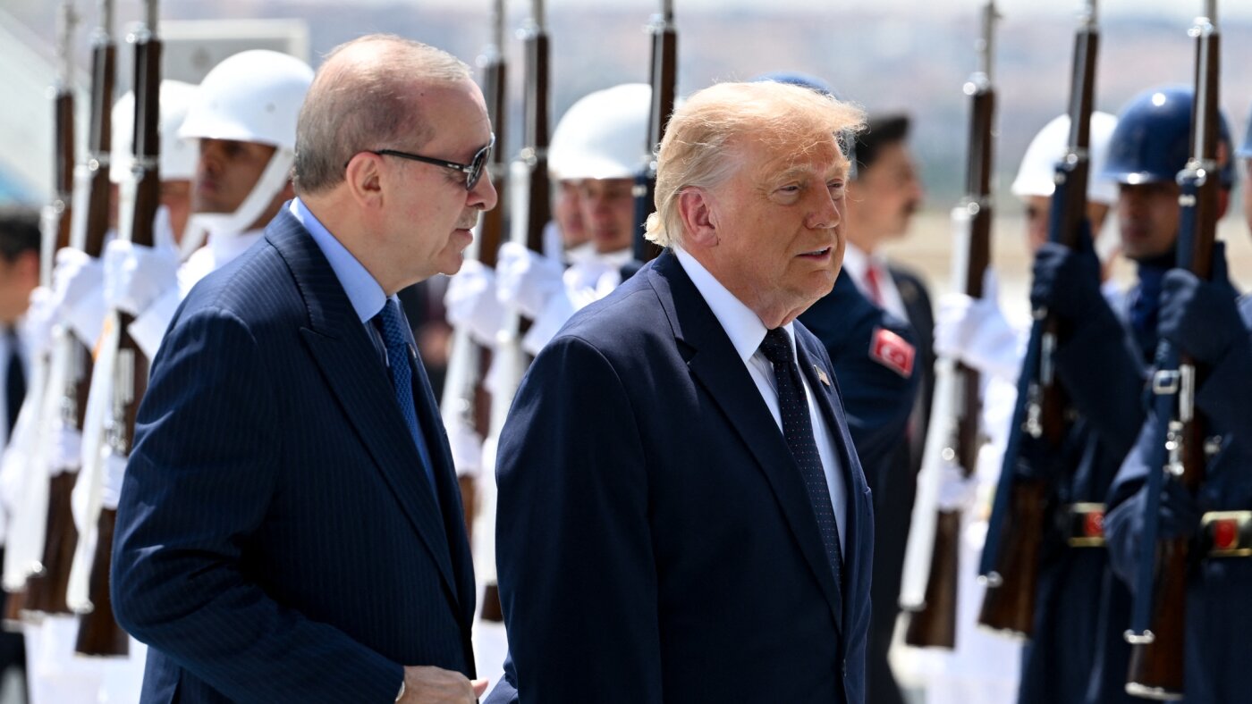 At NATO summit in Turkey, Trump says he believes ceasefire with Iran is 'over' : NPR